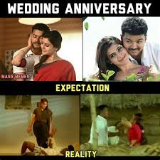 Happy anniversary meme for wife: Wedding Anniversary Memes
