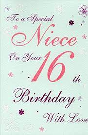 And everything changed in a blink of an eye: For A Special Niece 16 Today Birthday Card 16th Birthday Pink Modern Dress Icg Http Www Amaz 16th Birthday Quotes Niece Birthday Quotes Happy 16th Birthday