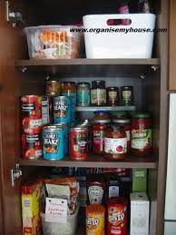 how i organised my food cupboard