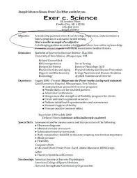 Objective Samples For Resumes Englishor Com