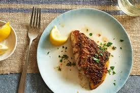 pan roasted fish fillets with herb