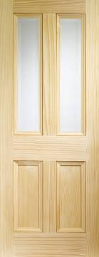 Vertical Grain Clear Pine Door