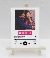 fr17 spotify plaque with easel stand