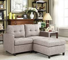 Fabric and leather in tufted, classic, or modern decor. Amazon Com Loveseat For Small Spaces