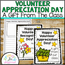 volunteer appreciation day gift idea