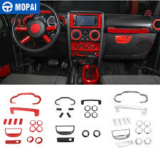 We can help customize the jeep of your dreams from start to finish. Mopai Car Dashboard Steering Wheel Speaker Interior Decoration Cover Kit Accessories For Jeep Wrangler Jk 2007 2008 2009 2010 Automotive Interior Stickers Aliexpress