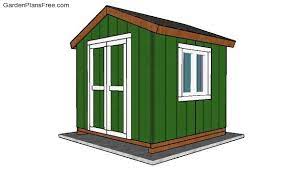 8x8 Garden Shed Plans Free