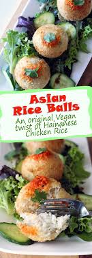 I'm transitioning to vegan and her recipes do not taste like i'm missing any flavor with a twist of joya. Asian Rice Balls An Original Vegan Twist Of Hainanese Chicken Rice Fragrant And Healthy Without Cooking Recipes Vegetarian Recipes Vegetarian Vegan Recipes