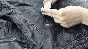 how to remove nail polish from leather