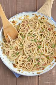 spaghetti carbonara slimming eats recipe