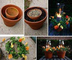 low budget diy garden pots