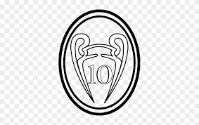 Real madrid wallpaper black and white. Real Madrid Logo Clipart La Decima Free Transparent Png Clipart Images Download