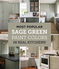 40 Sage Green Kitchen Cabinets With