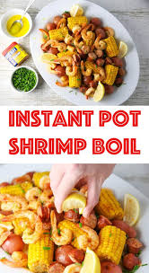 instant pot shrimp boil tastefulventure