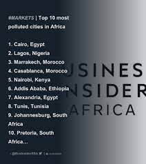 top 10 most polluted cities in africa 1