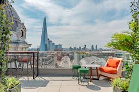 Luxury Central London Rooftop Bar With