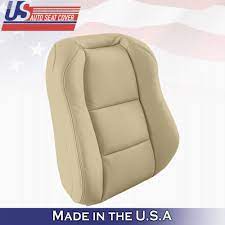 Perforated Leather Seat Covers Tan