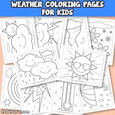 Right now, we recommend blank thermometer coloring page for you, this article is similar with orange juice coloring pages. Weather Coloring Pages For Kids Itsybitsyfun Com