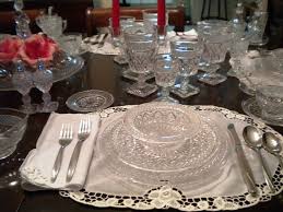 Imperial Glass Cape Cod Place Setting