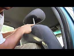 How To Remove Install A Headrest On Car