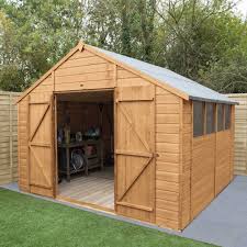 Shiplap Dip Treated Apex Shed