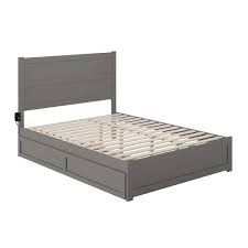 Afi Noho Grey Queen Bed With Footboard