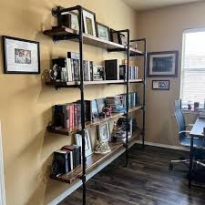 Industrial Wall Shelving Unit Book