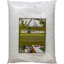 mármol blanco 2 5 libras zen garden