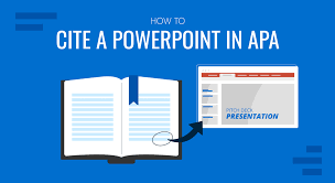 how to cite a powerpoint in apa