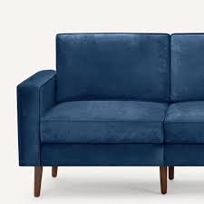 our favorite blue velvet sofas for