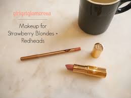 makeup for strawberry blondes my