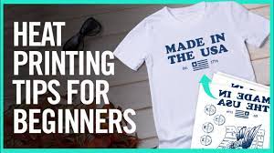 beginner t shirt printing tips how to