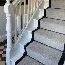 knurled carpet runner stair rods