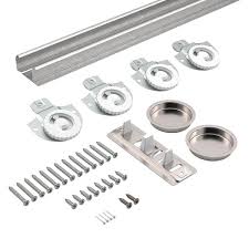 steel byp door hardware kit 14672bc