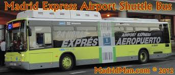 madrid airport express shuttle bus