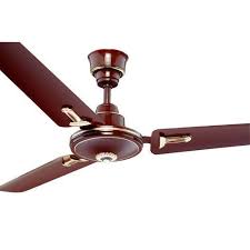 usha dark brown electric ceiling fan