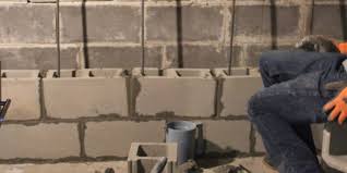 block wall foundation repair