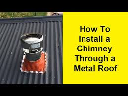 Install A Chimney Through A Metal Roof