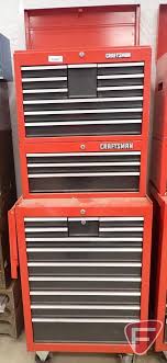 craftsman tool box set 10 drawer top
