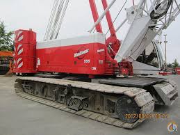 Sold Manitowoc 555 Ii Crane For In Woodinville Washington On
