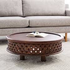 You can place them in your. Carved Wood Coffee Table