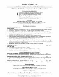 Downloadable Hotel Management Resume Examples Hospitality Resume