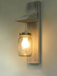Wall Lamp Reclaimed Wood Wall Sconce