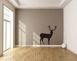 Large Deer Decal Lovely Animal Wall