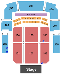 bayou center tickets seating
