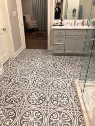 bathroom cement tile gallery villa