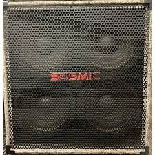 used seismic audio 4x10 speaker cabinet
