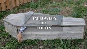diy halloween coffin tutorial