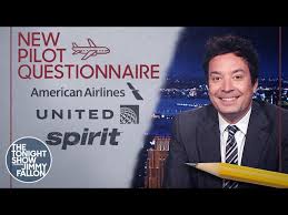 Jimmy discusses the cdc announcing it's safe for fully vaccinated people to forgo masks indoors. Jimmy Reviews A New Pilot Questionnaire The Tonight Show Starring Jimmy Fallon Youtube