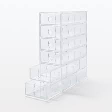 acrylic storage box 6 drawers a4
